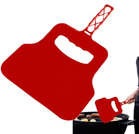 Grillfläkt: 32 grillfläktar, flexibel handfläkt för grillning