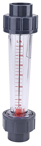 Rotameter ， Jectse LZS-25 300-3000L / H plaströrstyp för omedelbar flytande vattenflödesmätare för, lätt industri, medicin, mineralgödsel, kemisk fiber, mat