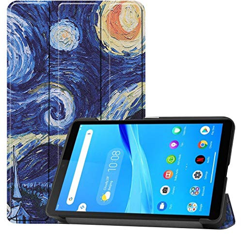 Lobwerk Hülle für Lenovo Tab M7 TB-7305F / TB-7305X 7.0 Zoll Smart Cover Etui mit Standfunktion und Auto Sleep/Wake Funktion