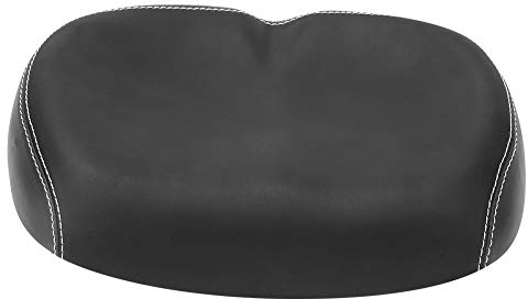 Damen Fahrradsattel ohne Nase, Breiter Komfortsattel für Citybike Rennrad, 24x17cm, Universal Frau Bike Sitz