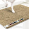 Muddy Mat® AS-SEEN-ON-TV Highly Absorbent Microfiber Door Mat and Pet Rug, Non Slip Thick Washable Area and Bath Mat Soft Chenille for Kitchen Bathroom Bedroom Indoor and Outdoor - Beige XL 59X35