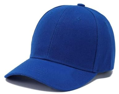 Boolavard Kids Boy Girl Baseball Cap Hat Soft Lightweight Adjustable Size for 2-9 Years (Blue)