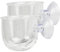 Yardwe 2er-Pack Glas-futternapf für Fische Futterspender für Süßwasseraquarien Rote Würmer Futter für Aquarien Größe S