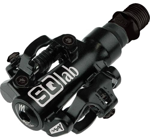 SQlab KLickpedale 511 BLK, MTB Tech & Trail Fahrrad Klickpedale, Fahrradpedal in schwarz, Größe L