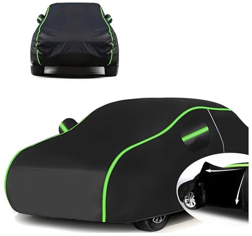 Autoabdeckung Vollgarage für Audi A4 B8 Avant 2007-2015 (470,3 x 182,6 x 143,6cm),Wärmeisolierung, hohe Temperaturbeständigkeit, Alterungsbeständigkeit, UV-Beständigkeit, wasserdicht