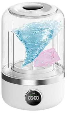 Mini machine à laver portable sans fil rechargeable, 2025 nouvelle machine à laver portable, tasse à linge, sous-vêtements, chaussettes, petite machine à laver spéciale sans fil