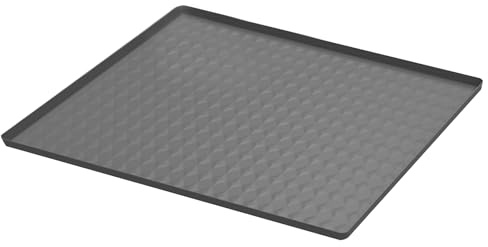 Aire Acondicionado Bandeja de de Silicona, portátil, a Prueba de Fugas, 60 x 60 x 1,7 cm, Bandeja colectora Universal para frigoríficos, lavadoras