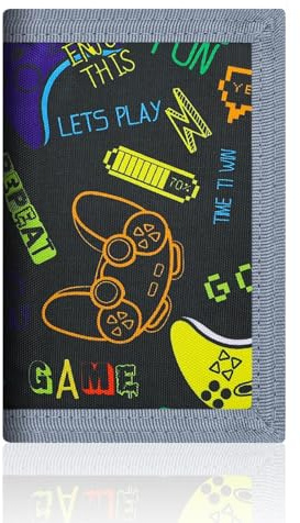 Wnzdp Boys Wallet, Kids Wallet for Daily Use, a Top CFVhoice in Kids Wallets for Boys. This Durable and Stylish Wallets for Teenagers Features Multiple Card Slots and a Secure Coin Pocket