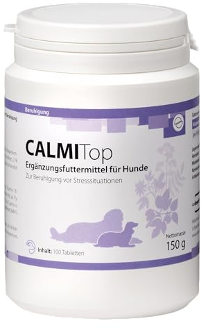 Rebopharm CALMITop 100 tabletter | stress för hundar | avkoppling | tryptohan