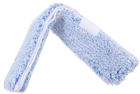 iplusmile Window Squeegee Replacement Head 14 Inch (35cm) Washable Microfiber Refill Pads for Home and Car Window Cleaning Efficient Screen Cleaner Tool