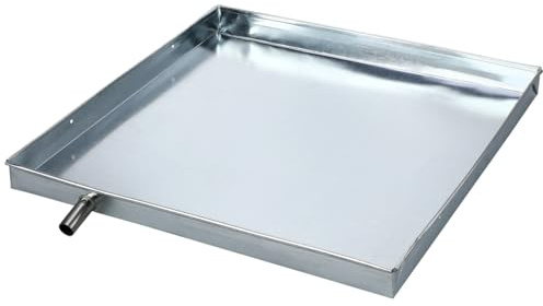 Gadpiparty Bandeja de drenaje de plástico para aire acondicionado, bandeja de drenaje portátil para lavadora para aire acondicionado portátil para aire acondicionado y agua