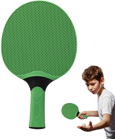 Raqueta De Tenis De Mesa - Paleta De Agarre De Goma, Equipos Deportivos De Raquetta | Racetas De Tenis De Mesa Profesionales, Juego De Paletas Duradero, Raquetas Ligera con Superficie De Goma