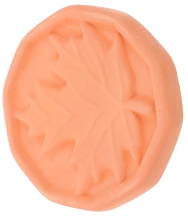 Cabilock Terracota Reusablesugar Softener Disco Forma Arce para Azúcar Moreno y Fresco Humidificador para Latas de Conservación y Almacenamiento de Alimentos