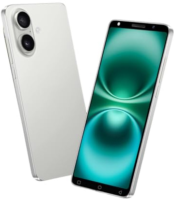 LatsYrs Cheap Mobile Phone,16GB/Expandable up to 128GB, Daul SIM Dual Camera, 3500mAh Big Battery,Android 9.0, Support Face ID/WIFI/Bluetooth (Lai16-White)