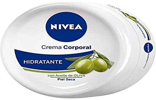 Nivea Crema Corporal Hidratante con Aceite de Oliva, Piel Seca, 300ml