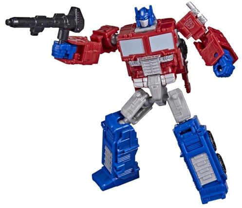 Transformers Toys Generations Legacy Core Optimus Prime Action Figure - 8 and Up, 3.5-inch, Multicolor (F3508)