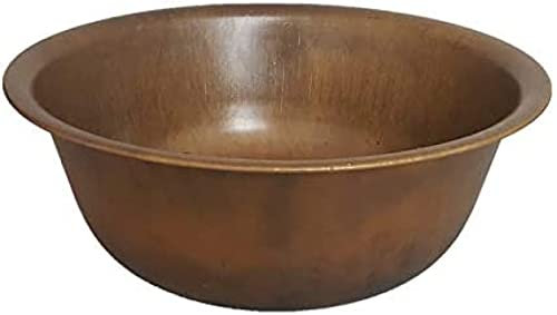 Copper Pedicure Bowl, Rustic Copper Foot Rub Spa Beauty Salon Massage Pedicure Bowl Footbath Bowl, Wash Soak Spa Beauty Salon Massage Pedicure Bowl