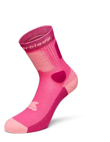Rollerblade SKATE SOCKS, Inline-Skate Socken für Damen, Sportsocken für Erwachsene, Unisex, Pink, M (39-42)