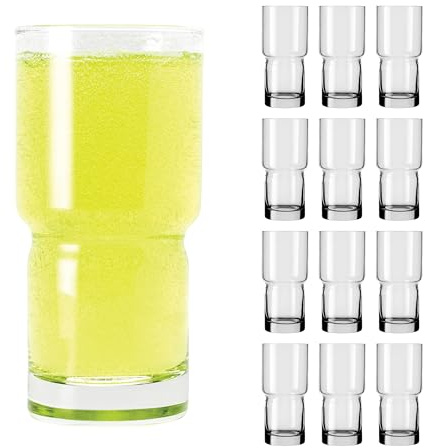 LIBBEY 70533 Bicchiere, NEWTON, 473 ml, set da 12, impilabile