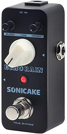 SONICAKE Digital Delay Pedal Echo Rain Gitarre Effektpedal Analog Style Hybrid