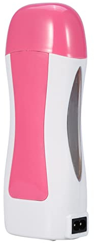 Chauffe-Cire Roll On, Chauffe Cire Epilation Électrique Appareil de Chauffage D'épilation Rouleau D'épilation à la Cire Chauffe Rouleau Dépilatoire à la Cire à Cartouche (Prise UE)