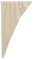 OPUS Damen Tuch | Dreieckstuch AWENDI mit flauschiger Textur ivory, 0