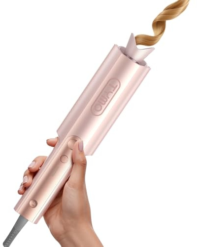 Automatisk Locktång - Stora Lockar 25mm Beach Waves Locktång för Långt Hår TYMO Curlpro Plus Lockpinnar Anti-Bränn Värme Snabb Uppvärmning Roséguld