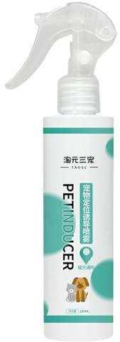 Spray per addestramento vasino per Cani, induttore di defecazione, per Il Posizionamento degli Animali Domestici, Formula attrattiva Naturale, Efficace addestramento Domestico, estratto da