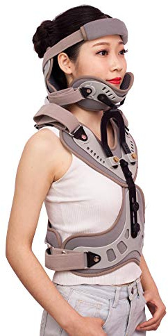 Orthèse thoracique cervicale pour soutien dorsal, correcteur d'orthèse réglable pour rééducation des fractures et correction de la posture