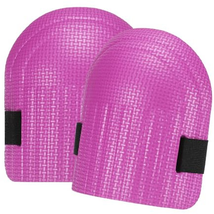 PATIKIL Jardinería Rodilleras Almohadillas, 1 Par EVA Espuma Rodillera Almohadilla con Elásticas Correas Livianas Impermeable para Casa Limpieza Construcción Trabajo, Negro