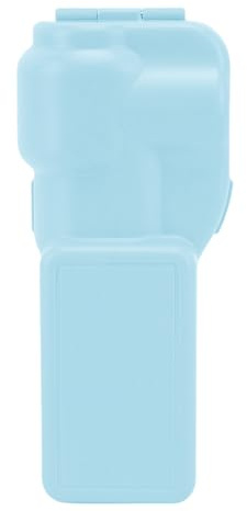 Plyisty Caso de la Cabeza de la Cabeza de la Cámara, Proteger la Lente y la Pantalla con una Fuerte Resistencia, Compatible con Montaje Magnético, para la Cámara de Bolsillo 3. para (BLUE)