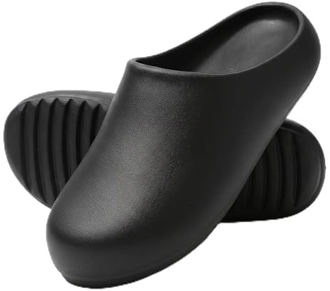 SECHRITE Sabots de soutien de la voûte plantaire pour homme et femme - Mules confortables à enfiler - En EVA - Imperméables - Antidérapantes - Sandales de plage - Pantoufles d'intérieur