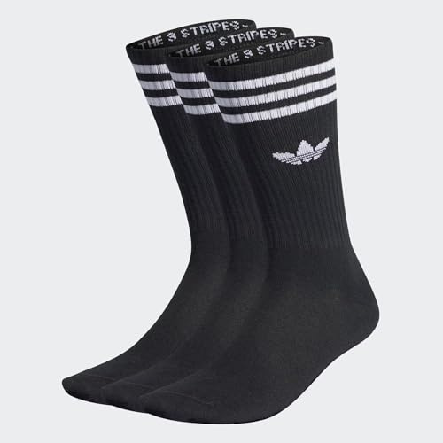 ADIDAS IL5015 SOLID CREW SOCK Socks Unisex Adult black Size XL