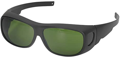 Schweißbrille Augenbrille Sicherheitsschutz Schweißbrille Schweißermaske Schweißhelm für Elektroschweißen (Hellgrün IR3.0)