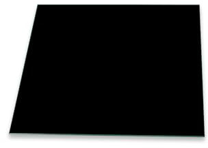 decorwelt Küchenrückwand Spritzschutz aus Glas Wandschutz Herd Spüle Schwarz 60x52 cm Küchenspritzschutz Fliesenschutz Fliesenspiegel Küche Dekoglas