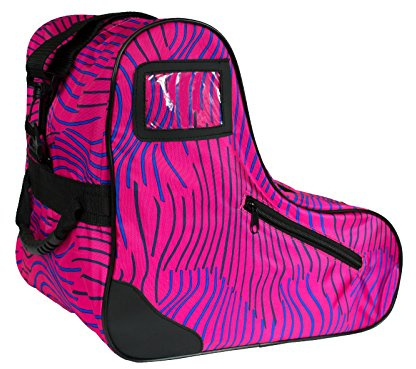 Epic Skates Epic Pink Zebra Premium Skate Bag, Pink/Purple, One Size