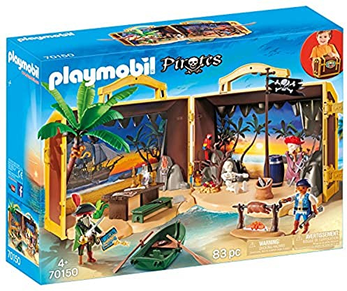 PLAYMOBIL 70150 Pirates Mitnehm-Pirateninsel