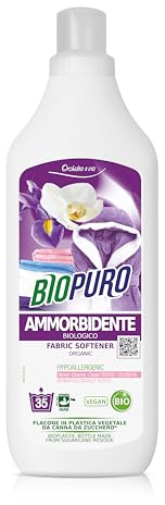 Biopuro Bio-Weichspüler 1000 ml Orchidee und Iris, hypoallergen.