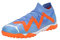 PUMA Unisex Future Match TT Fussballschuh, Blue Glimmer White-Ultra ORANGE, 44.5 EU
