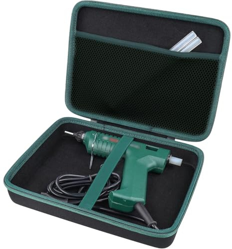 Hartschalenkoffer für Bosch Home and Garden Klebepistole PKP 18 E/PKP 3.6 LI/AdvancedGlue 18V, Portable Shockproof Reisen Lagerung wasserdichte Reisetasche Tasche
