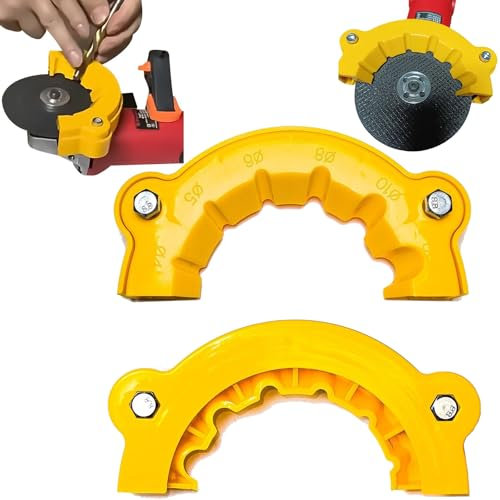 2PCS Drill Bit Sharpener,Drill Sharpener Tool,Drill Sharpener，Multipurpose Drill Bit Grinding Sharpener, Angle Grinder Grinding Tool Sharpener, Grinder Drill Bit Auxiliary Tool for All Bits (2PCS)