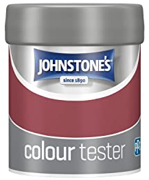 Johnstone's Wall & Ceiling Paint Tester Pots - Dusky Berry Emulsion - Easy to Apply - Dry in 1-2 Hours - 75ml