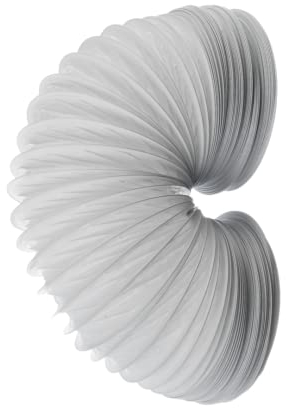 Ø 150mm - 6m PVC Abluftschlauch - Schlauch - Abzug - Abluft für Klimaanlagen, Wäschetrockner, Abzugshaube Trocknerzubehör