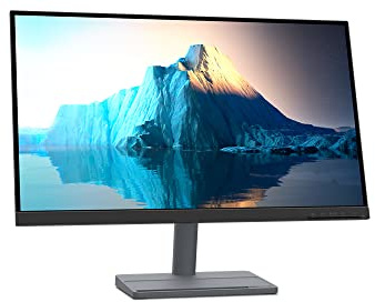 Lenovo L27q-35 68,58 cm (27 Zoll, 2560x1440, QHD, 75Hz, WideView, entspiegelt) Monitor (HDMI, DisplayPort, 4ms Reaktionszeit, AMD Radeon FreeSync) schwarz