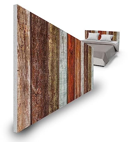 Detalles Creativos Kopfteil für Bett PVC - 5 Verschiedene Größen - dekoratives Kopfteil (Aquarell)