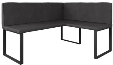 Vicco Banc d'angle Ravon, Anthracite, 120x150cm