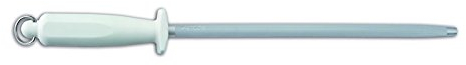 Arcos Serie Acciaini Affilatori - Scatola 6 Pezzi Acciaini Affilatori Affilacoltelli - Acciaio al Carbonio Cromato 300 mm - Manico Polipropilene Colore Bianco (6 PCS)