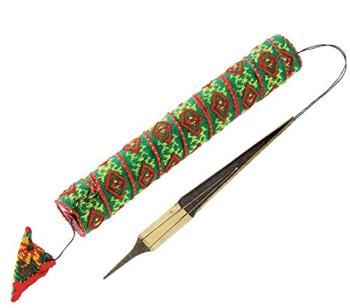 mysevendo Maultrommel Dan Moi aus Vietnam präzise feines Messing mit Bambushülle Mund leicht zu spielen fein modulierbar Instrument Musik Klang Percussion Weltmusik …