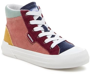 Rocket Dog Women’s Cheery Hi Comfort Plush Foam Hi-Top Sneaker Multicolour