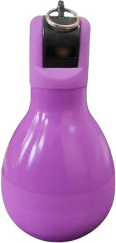 YuZhinnqp Whistle,Hand Squeeze Whistles,Hand Whistles,Sports Whistle,for Referees, Coaches (Purple)